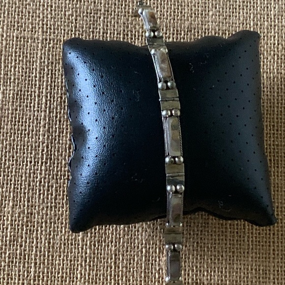 VINTAGE MEXICO ABALONE SHELL BRACELET - Picture 6 of 12